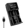 Tenergy 2-Bay Universal Battery Charger with LCD