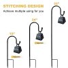 2 Pack Shepherds Hook, Adjustable Heavy Duty Plant