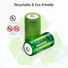Fufly Rechargeable C Batteries 5000mAh