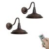 Rustic Vintage LED Battery Run Remote Control