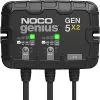 NOCO Genius GEN5X2, 2-Bank, 10-Amp (5-Amp Per Bank)