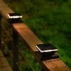 MAGGIFT 15 Lumen Solar Post Lights