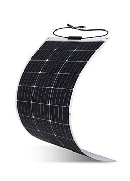 HQST Flexible Solar Panel, 100 Watt 12 Volt Monocrystalline