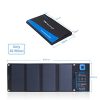 BigBlue 28W Solar Charger with Digital Ammeter