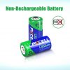 3V CR123A 123A 1500mah Lithium Batteries 2Pcs