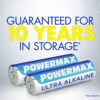 Powermax 100-Count AA Batteries, Ultra Long Lasting Alkaline Battery