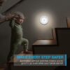 Motion Sensor Lights 3-Pack - Wireless LED Night Lights for Stairs, Closets, and Walls