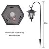 MAGGIFT 26 Inch Hanging Solar Lights Dual Use