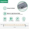 20-LED Motion Sensor Under Cabinet Lighting! Experience Convenience with Rechargeable Battery and Easy Installation in Closets, Cabinets, and More.