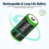HiQuick Ni-MH C Size Rechargeable Batteries 5000mAh