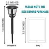 Maggift Vintage Solar Pathway Lights, 4 Pack
