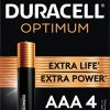 Duracell Optimum AAA Batteries | 4 Count Pack