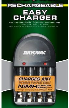 Rayovac Everyday-Use 4 Position AA/AAA Battery Charger