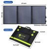 60 Watt Portable Solar Panels, Foldable Solar Panel Charger
