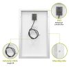 Newpowa 30W(Watt) Solar Panel Monocrystalline12V