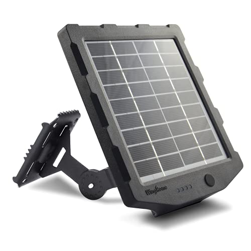Trail Camera Solar Panel, WingHome Solar Battery Charger Kit