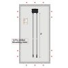 RICH SOLAR 150 Watt Monocrystalline 12V Solar Panel