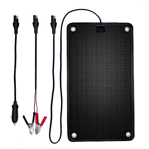 PowerEZ 24Volt 10 Watts Solar Battery Charger for Trolling Motor