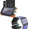 10,000mAh Solar Power Bank for Daily Use Plus 20,000mAh