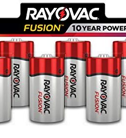 Rayovac Fusion C Batteries, Premium Alkaline