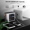 80000mAh Portable Solar Generator Backup Power Supply