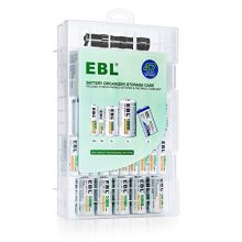 Rechargeable Batteries Combo Box AAA AA C D and 9V Batteries