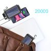 Solar Charger 20000 mAh Portable Solar Power Bank