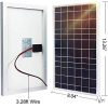 ECO-WORTHY 10W 12V Waterproof Solar Panel Charge kit