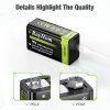 USB Rechargeable 9V Batteries: Powering Your Devices with Quick Charging and Long-Lasting Performance