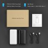 Portable Charger 2-Pack IEsafy 10000mAh Power Bank