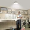 Motion Sensor Ceiling Light with Photocell Sensor