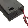 9V Battery Holder with ON/Off Switch – DIY Battery Case with Lead Wires (2 Pack)