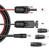 Solar Panel Connectors For MC4 to DC Extension Cable