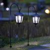 Dual Use Hanging Solar Lights with Shepherd Hooks