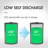 12xAA 8xAAA 4x9V Rechargeable Batteries