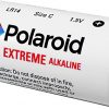 Polaroid 1.5V LR14 C Cell Size Batteries