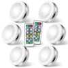 LED Puck Lights with Remote Battery Operated