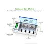 Batteries Smart Charger AA AAA C D 9V Rechargeable