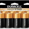 Duracell - CopperTop D Alkaline Batteries with recloseable Package