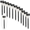 Maggift 12 Pcs Solar Pathway Lights Solar Garden Lights Outdoor