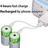 Rechargeable D Batteries 1.5V - Eco-Friendly & Cost-Effective Power for All Your Devices