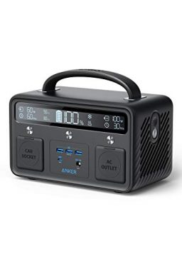 Anker Portable Power Station Solar Generator for Camping, Road Trips, Emergency Power
