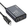 vansoet 150W Power Inverter DC 12V to 110V AC Car Inverter