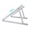 Adjustable Solar Panel Tilt Mount Brackets for 40" Panels - Boost Efficiency for Off-Grid, RV, Roof & Boat Installations