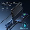 2-Pack Slim Power Duo: 10000mAh Fast Charging Power Banks for iPhone 12 Series and More