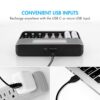 Power Up Anywhere | AA and AAA Battery Charger with USB & LCD Display