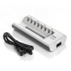 EBL 808 Ultra Slim 8 Bay AA AAA Battery Charger
