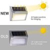 Otdair Solar Powered Step Lights, 12 Pack
