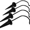 Shepherd's Hooks Garden Stakes, Set of 4