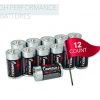 Impecca C Batteries High-Performance Alkaline C Cell Battery